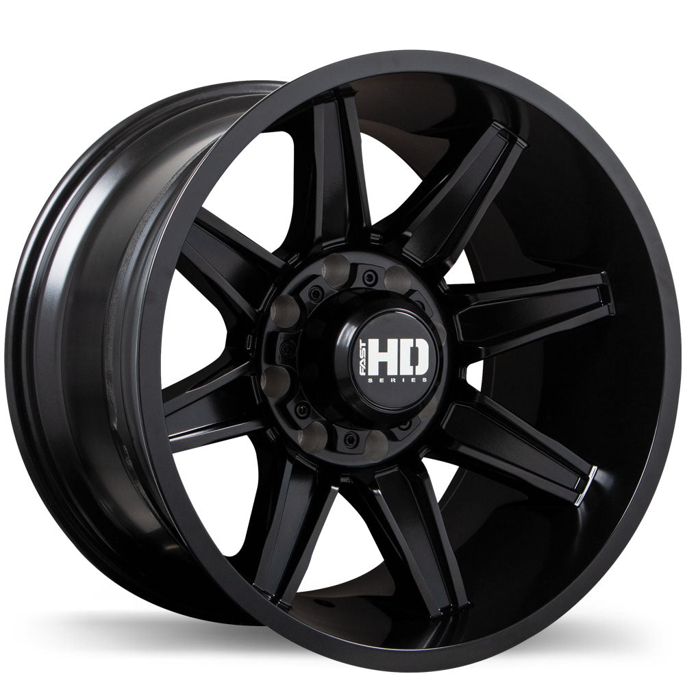 Fast HD HAVOK - 20X12.0 | 8X180 | 124.4 | -44 Satin Black