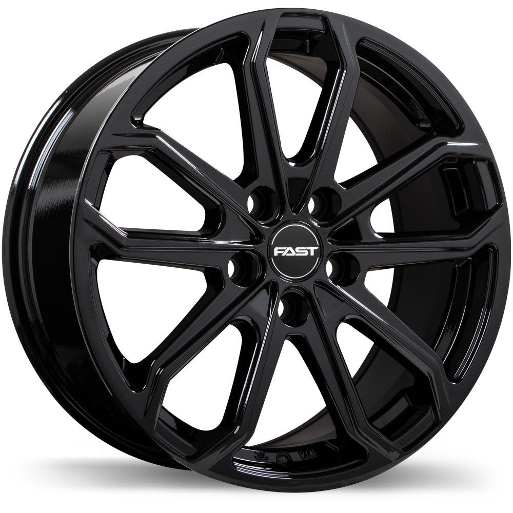 Fast Wheels Impression - 18X8.0 | 5X114.3 | 60.1 | +35 Gloss Black