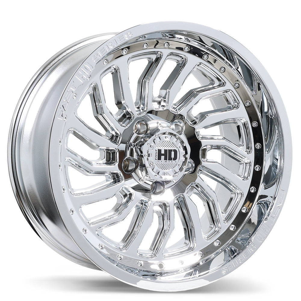 Fast HD D-STRUCT - 20X10.0 | 5X139.7 | 77.8 | -15 Chrome