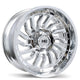 Fast HD D-STRUCT - 20X10.0 | 5X139.7 | 77.8 | -15 Chrome