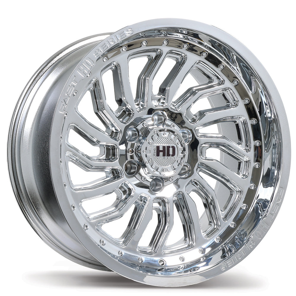 Fast HD D-STRUCT - 20X10.0 | 6X139.7 | 78.0 | -15 Chrome