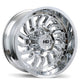 Fast HD D-STRUCT - 20X10.0 | 8X165.1 | 125.1 | -15 Chrome