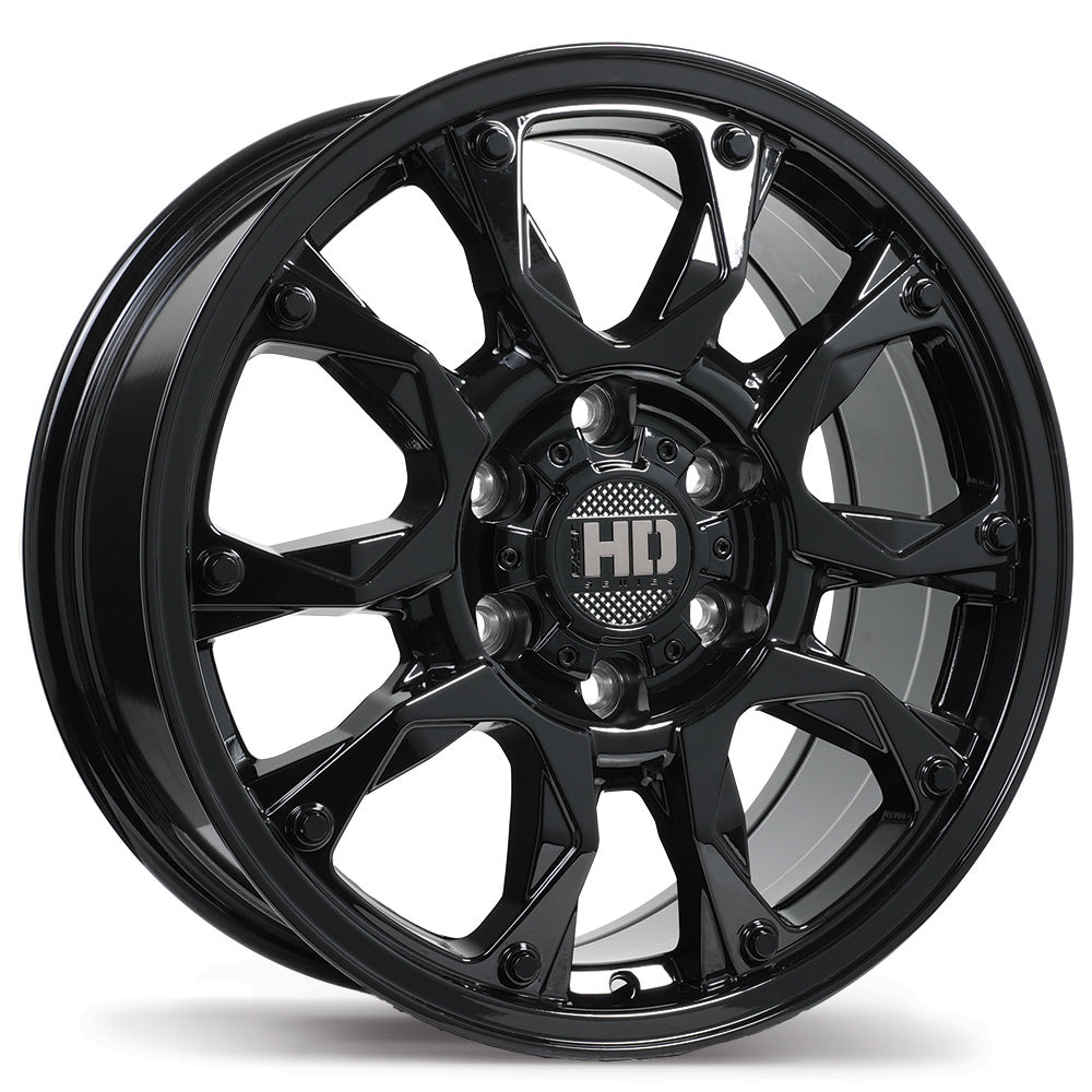 Fast HD Tactical - 18X8.0 | 6X139.7 | 106.1 | +24 Gloss Black