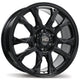 Fast HD Tactical - 20X9.0 | 6X139.7 | 84.2 | +28 Gloss Black