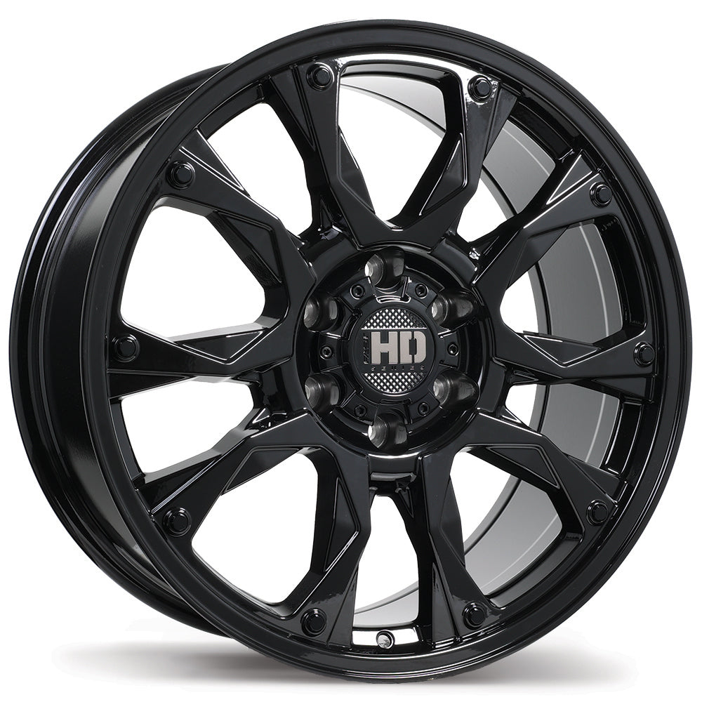 Fast HD Tactical - 20X9.0 | 6X139.7 | 93.1 | +28 Gloss Black