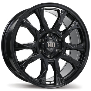 Fast HD Tactical - 20X9.0 | 6X139.7 | 95.1 | +28 Gloss Black