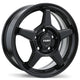 Fast Wheels Flair - 15X6.0 | 5X114.3 | 67.1 | +40 Gloss Black