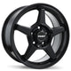 Fast Wheels Flair - 16X7.0 | 5X105 | 56.6 | +42 Gloss Black