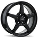 Fast Wheels Flair - 17X7.0 | 5X114.3 | 66.1 | +45 Gloss Black