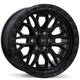 Fast HD Muramasa - 17X9.0 | 6X114.3 | 66.1 | +0 Gloss Black with Grey Milling