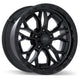 Fast HD Muramasa - 20X9.0 | 5X139.7 | 64.1 | +40 Gloss Black with Grey Milling