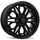 Fast HD Muramasa - 20X9.0 | 6X139.7 | 95.1 | +30 Gloss Black with Grey Milling