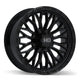 Fast HD Muramasa - 24X9.5 | 8X165.1 | 121.1 | +35 Gloss Black with Grey Milling