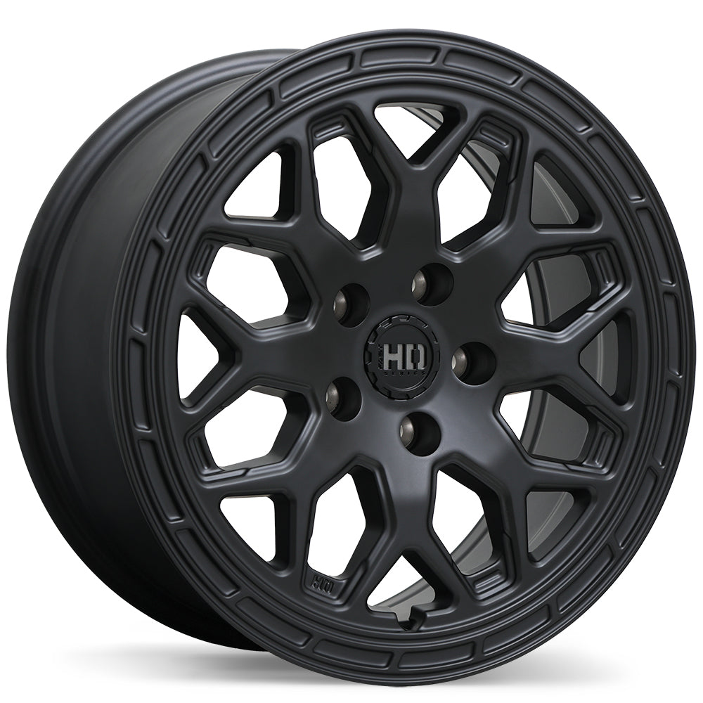 Fast HD Bandit - 17X7.5 | 5X112 | 57.1 | +40 Matte Black