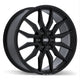 Fast HD Grit - 22X9.5 | 6X135 | 87.1 | +44 Satin Black with Milling