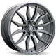 Fast HD Grit - 22X9.5 | 6X135 | 87.1 | +44 Satin Gunmetal with Milling