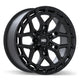 Fast HD Phantom - 22X9.5 | 6X139.7 | 106.1 | +20 Satin Black