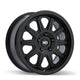 Fast HD Fury - 18X8.0 | 5X127 | 71.5 | +45 Satin Black