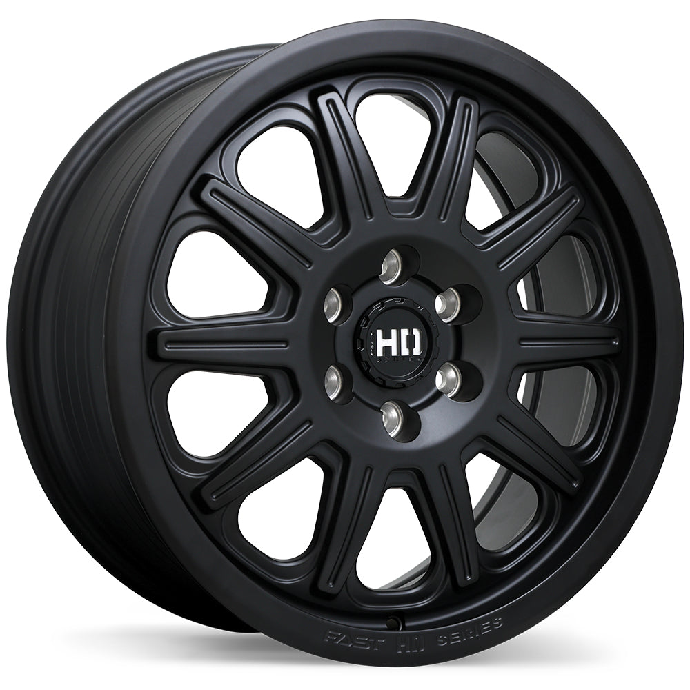 Fast HD Fury - 18X8.0 | 6X120 | 67.1 | +50 Satin Black