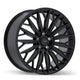 Fast Wheels Onyx - 21X9.5 | 5X120 | 64.1 | +45 Satin Black