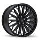 Fast Wheels Onyx - 22X9.5 | 5X120 | 72.6 | +45 Satin Black
