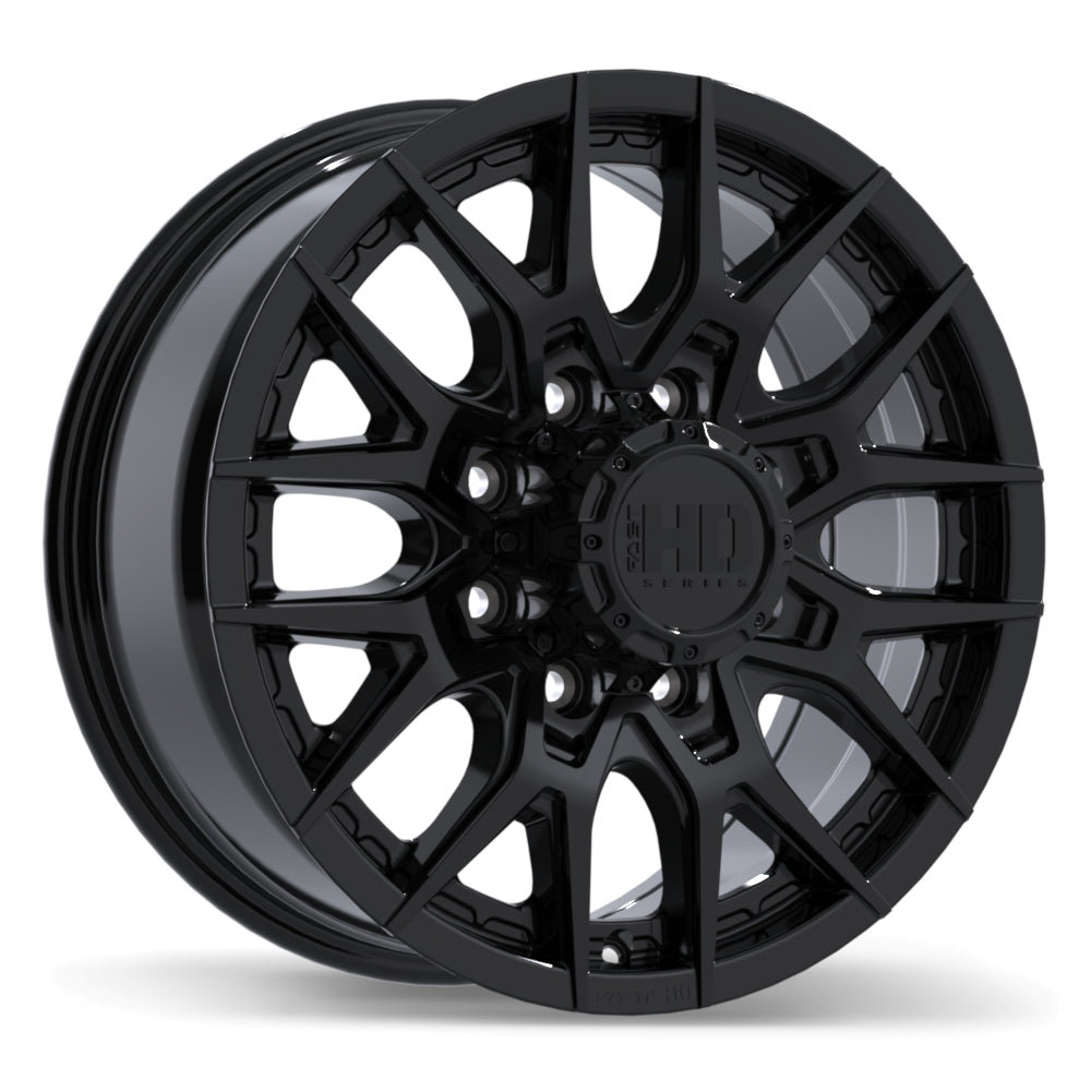 Fast HD Noctura - 18X8.0 | 8X165.1 | 121.1 | +57 Gloss Black