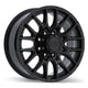 Fast HD Noctura - 20X8.5 | 8X170 | 125.1 | +40 Gloss Black