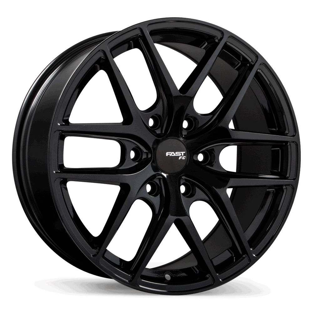 Fast Wheels FC04X - 18X8.5 | 6X139.7 | 93.1 | +20 Metallic Black