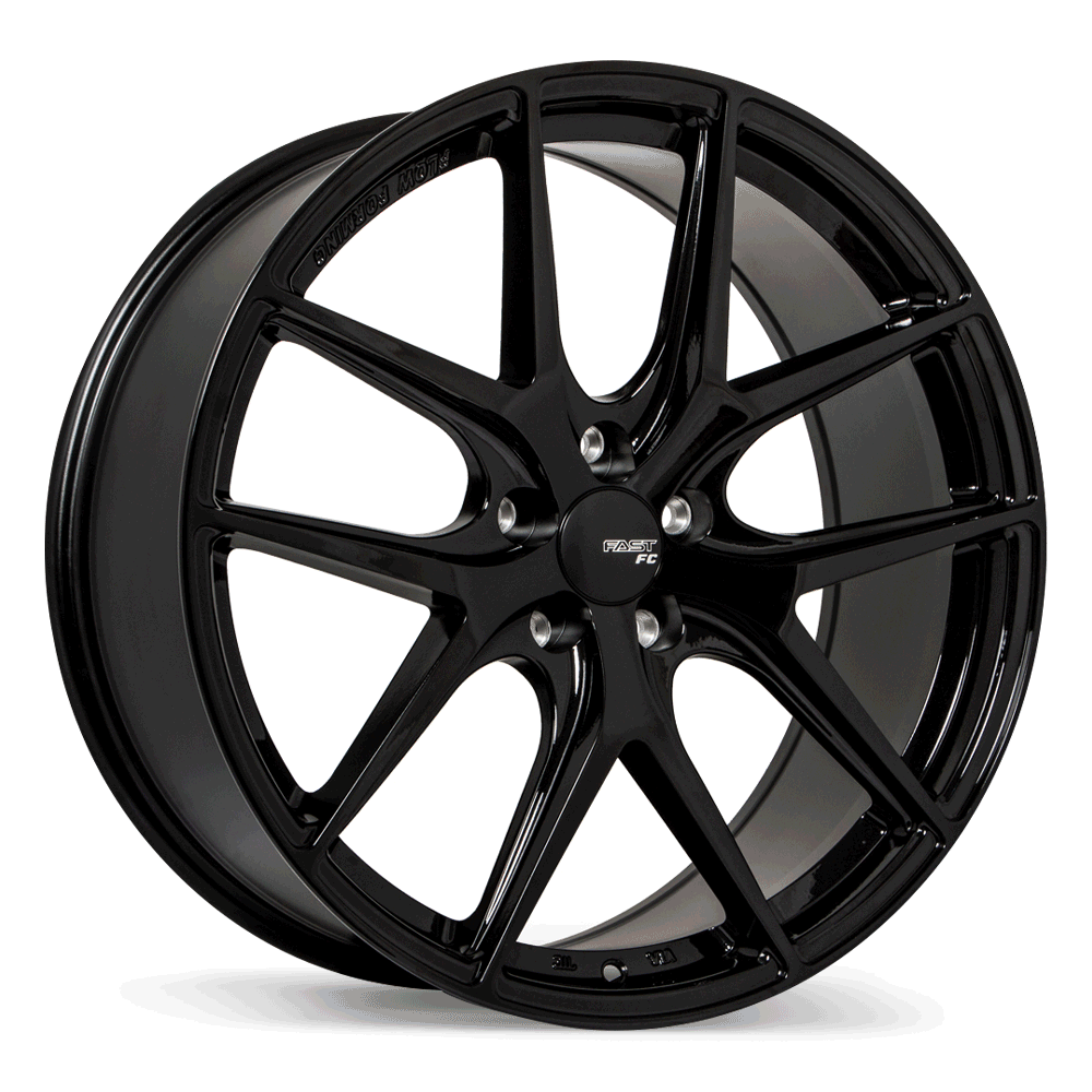 Fast Wheels FC04 - 20X8.5 | 5X114.3 | 72.6 | +35 Metallic Black