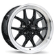 Fast Wheels FC04V - 17X8.0 | 5X114.3 | 71.5 | +10 Gloss Black with Machined Lip
