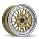 Fast Wheels FR01 - 15X7.0 | 5X115 | 72.6 | +25 Gloss Gold with Machined Lip