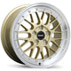 Fast Wheels FR01 - 17X8.0 | 5X114.3 | 72.6 | +45 Gloss Gold with Machined Lip