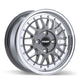 Fast Wheels FR01 - 15X7.0 | 4X114.3 | 72.6 | +40 Gloss Gunmetal with Machined Lip