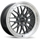 Fast Wheels FR01 - 19X8.5 | 5X114.3 | 72.6 | +35 Gloss Gunmetal with Machined Lip