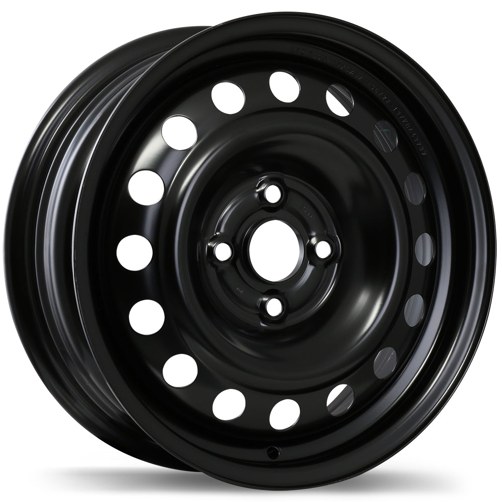 Steel Traditional / Traditionnel - 15X5.5 | 4X100 | 54.1 | +36 Black