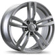 Replika R163A - 19X8.5 | 5X112 | 66.6 | +25 Gloss Silver