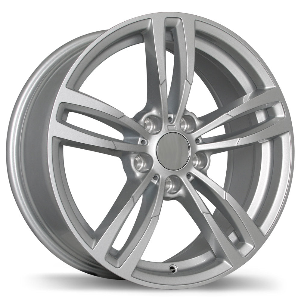 Replika R163A - 18X8.0 | 5X120 | 74.1 | +35 Gloss Silver