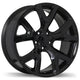 Replika R165A - 17X7.5 | 5X110 | 65.1 | +31 Gloss Black