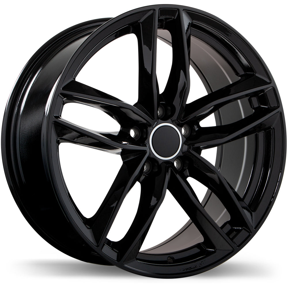 Replika R167 - 18X8.0 | 5X112 | 66.5 | +42 Gloss Black