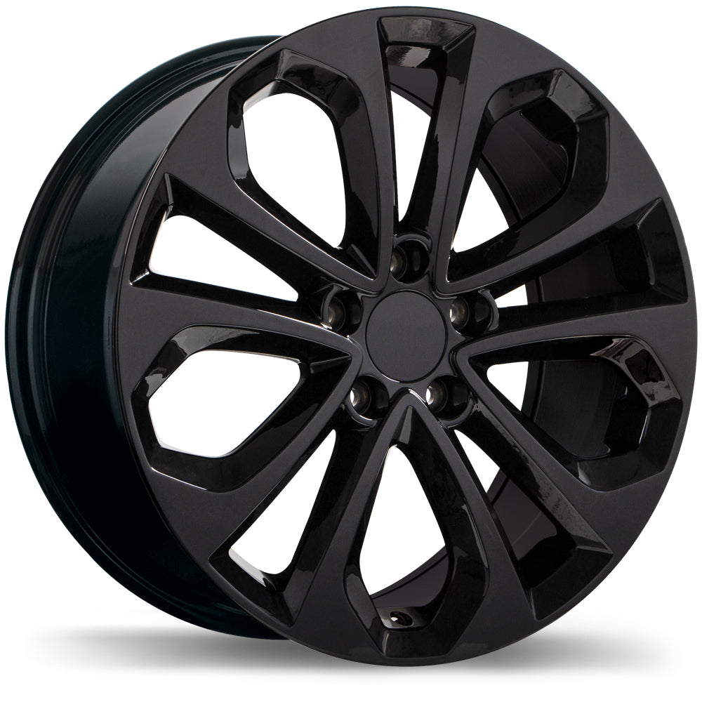 Replika R191 - 18X8.0 | 5X114.3 | 64.1 | +50 Gloss Black