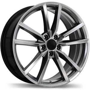 Replika R195 - 17X7.5 | 5X112 | 57.1 | +45 Dark Hyper Silver