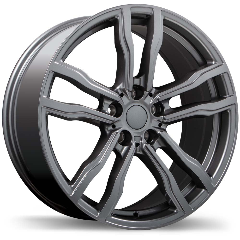 Replika R200 - 19X8.5 | 5X112 | 66.6 | +35 Gloss Gunmetal
