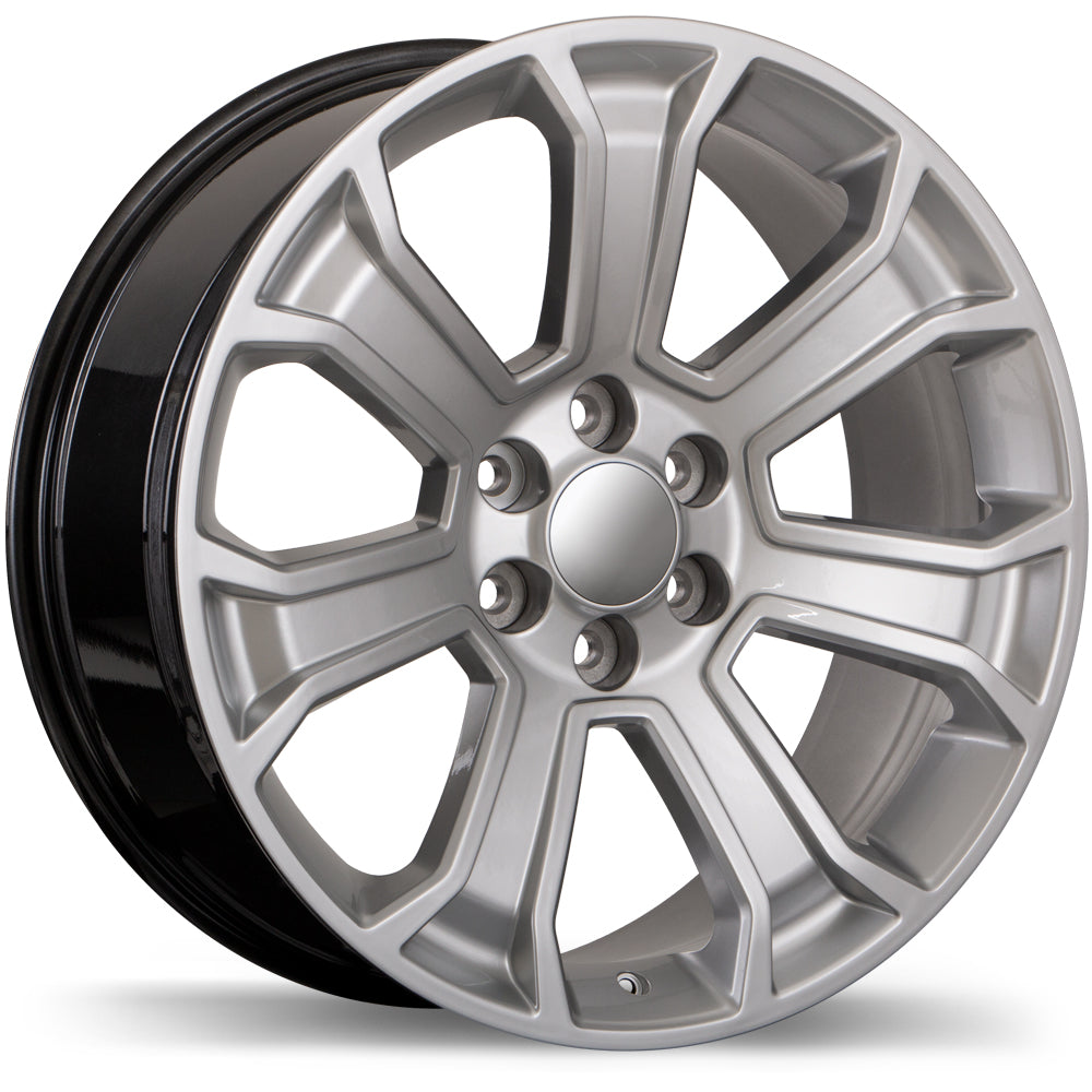 Replika R204 - 22X9.0 | 6X139.7 | 78.1 | +24 Hyper Silver