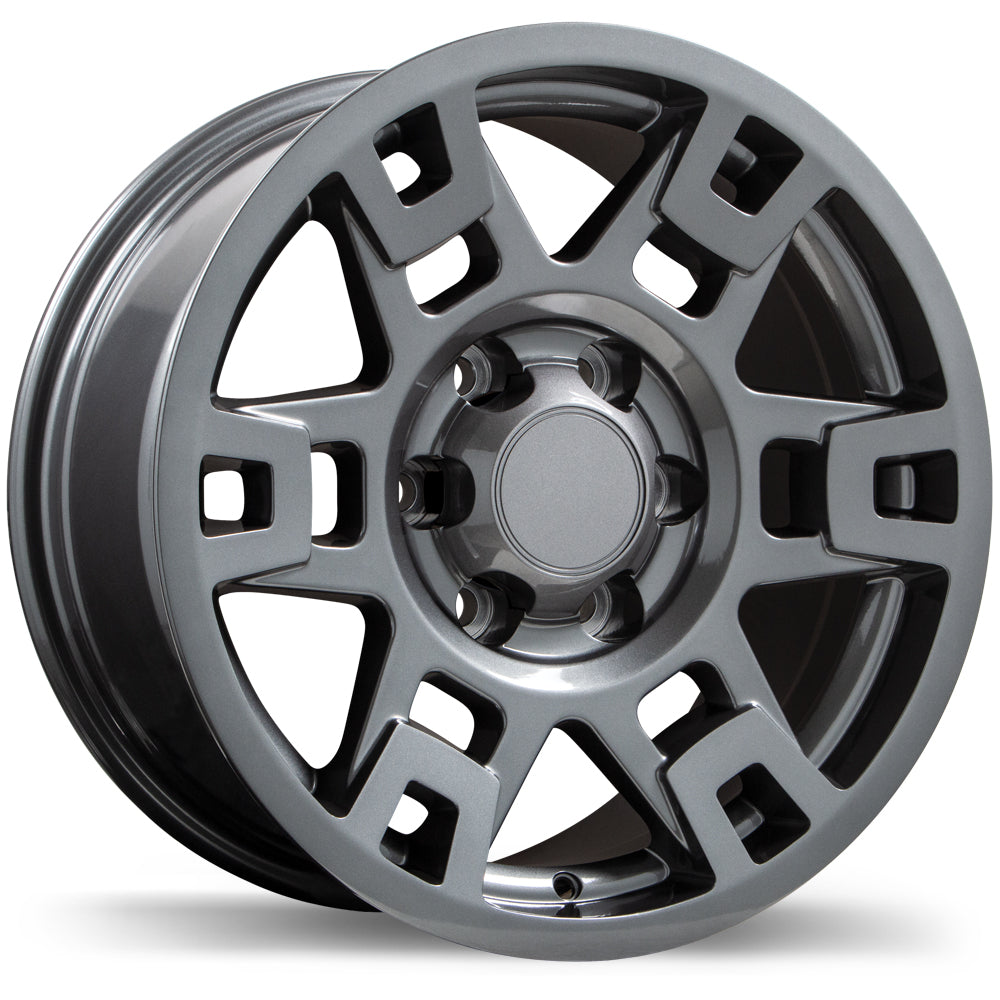 Replika R213 - 17X8.0 | 6X139.7 | 106.1 | +5 Gloss Gunmetal