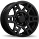Replika R213 - 17X8.0 | 6X139.7 | 106.1 | +5 Satin Black