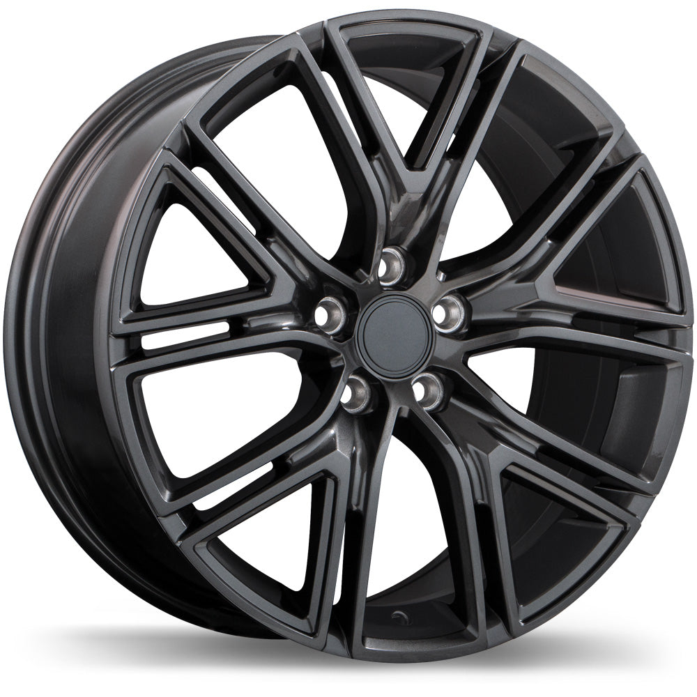 Replika R222 - 18X8.0 | 5X108 | 63.4 | +50 Gloss Gunmetal