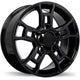 Replika R225 - 18X8.0 | 5X150 | 110.1 | +60 Gloss Black