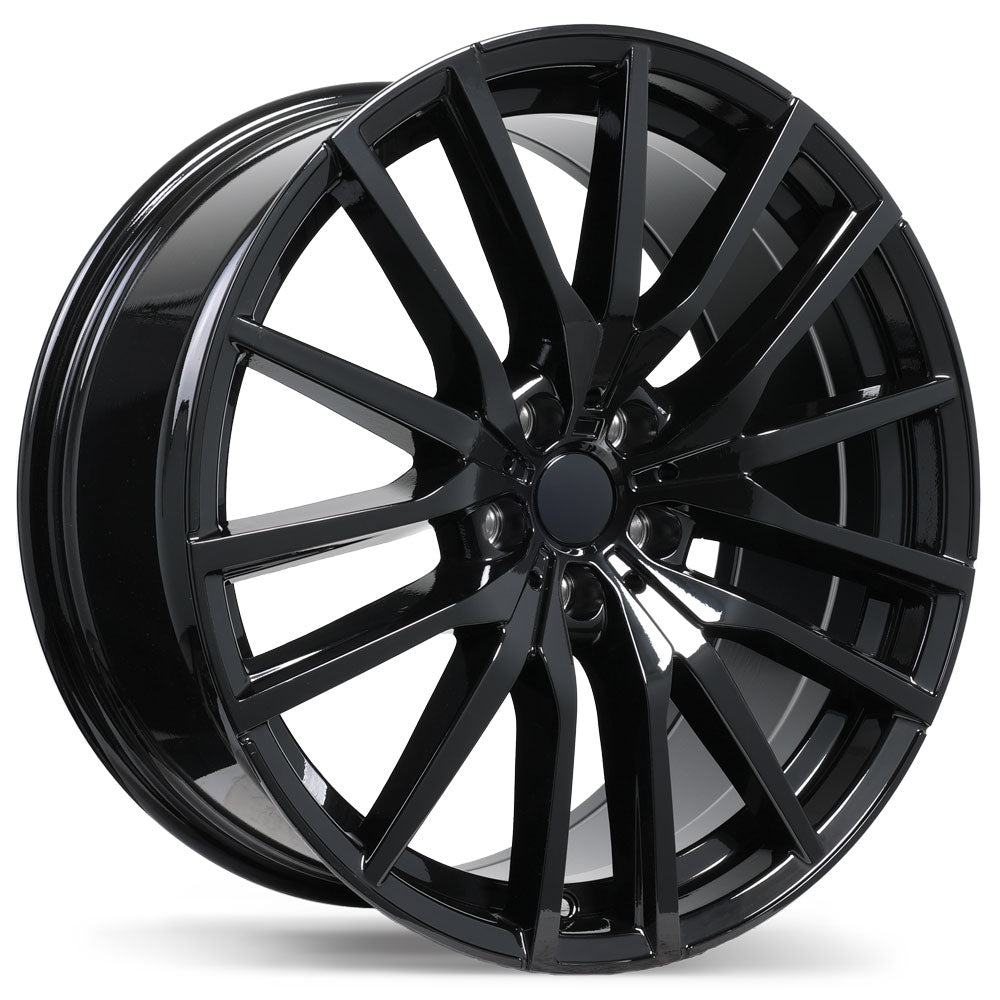 Replika R233 - 21X9.5 | 5X112 | 66.6 | +37 Gloss Black
