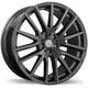 Replika R233 - 20X9.0 | 5X112 | 66.6 | +35 Gloss Gunmetal