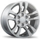 Replika R237 - 18X8.5 | 6X139.7 | 78.0 | +20 Gloss Silver
